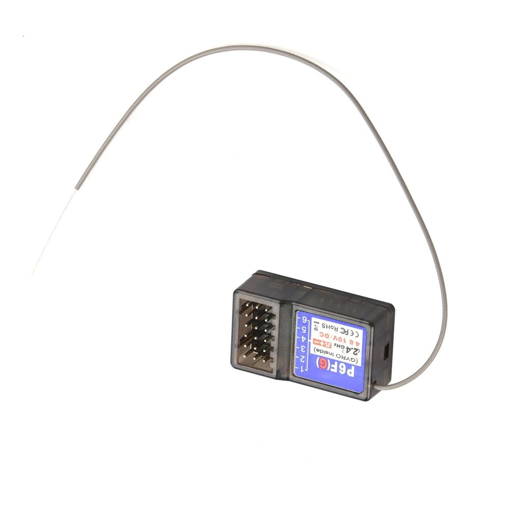 MOOKEENONE 2023 2.4 Receiver with Gyroscope for RC X6 DumboRC P6FG Transmitter Remote Controller Accessory Part