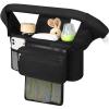 Accmor Universal Stroller Organizer with Insulated Cup Holder Detachable Phone Bag and Shoulder Strap,Stroller Bag Caddy Organizer Fits for Uppababy, Baby Jogger, Britax Strollers view 1