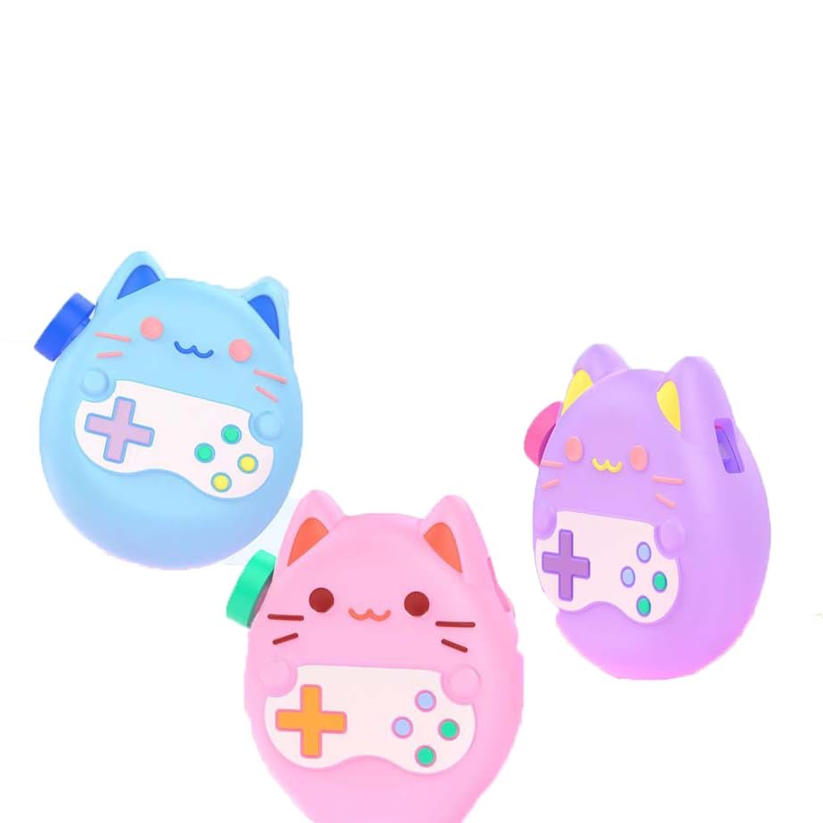 Case for Tamagotchi Paradise with Lanyard , Liquid Silicone, Drop - Resistant Protective Cover for Tamagotchi (Purple)