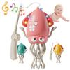Baby Stocking Stuffers 6-12 12-18 Months Boys Girls, Tummy Time Musical Dancing Squid Crawling Octopus Toy for 1 2 3 4 5 Year Old Kid, Toddler Birthday Christmas Gifts for Grandkids view 1