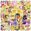 50Pcs Cute Anime Cartoon Sticker for Kids, Cool Cartoon Waterproof Vinyl Decal for Teen Girl Adult Water Bottle Skateboard Notebook Phone Guitar Bike view 2