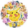 50Pcs Cute Anime Cartoon Sticker for Kids, Cool Cartoon Waterproof Vinyl Decal for Teen Girl Adult Water Bottle Skateboard Notebook Phone Guitar Bike view 3