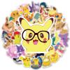 50Pcs Cute Anime Cartoon Sticker for Kids, Cool Cartoon Waterproof Vinyl Decal for Teen Girl Adult Water Bottle Skateboard Notebook Phone Guitar Bike view 4
