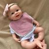 18 Inch Full Silicone Reborn Baby Dolls Girl Lifelike Newborn Babies Dolls Handmade Painted Doll Artist Collectors view 1
