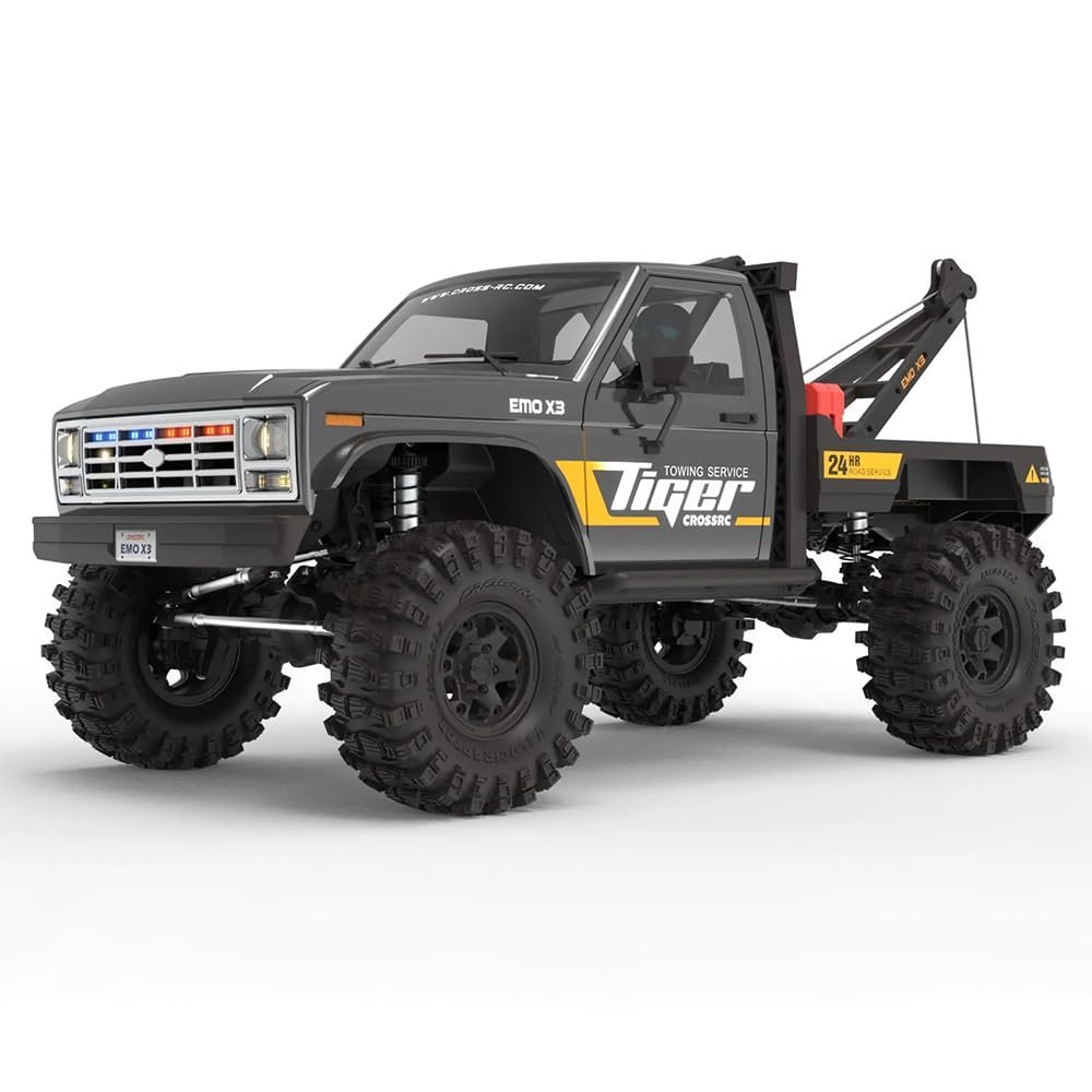 1/8 Scale Electric Off-Road Rescue rc Vehicle Grey