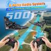 AIGIMU RC Airplane, RC Plane Ready to Fly, 2CH Remote Control Airplane with 6-axis Gyro Stabilizer B2 Spirit Stealth Bomber 2.4GHz Remote Control Plane for Beginners Boys Kids view 4