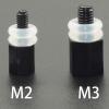 50pcs M2 M3 O Shape Silicone Rubber Washer Shock Absorbor Anti Vibration Damping for F3 F4 Flytower Flight Controller RC Drone(M2 White 50pcs) view 4