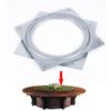 6 Inch Turntable Bearing, Square Rotating Bearing Plate Metal Rotating Swivel Plate Hardware Swivel Table for Home Kitchen  view 2