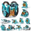 GOGIHCCH STEM Toys for Ages 8-13, Solar Powered Kits Toys Robotics for Kids Ages 8-12, Educational Building Science Experiment Kit, Boys Gifts for Kids 8 9 10 11 12 13 Years Learning Projects (Blue) view 1