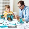 GOGIHCCH STEM Toys for Ages 8-13, Solar Powered Kits Toys Robotics for Kids Ages 8-12, Educational Building Science Experiment Kit, Boys Gifts for Kids 8 9 10 11 12 13 Years Learning Projects (Blue) view 2