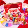 40 Pack Christmas Slime Kit, Mini Bulk Slime, Party Favors for Kids, Stocking Stuffers, Goodie Bag Stuffers, Xmas Gifts for Classroom Rewards Teens Girls Boys 4 5 6 7 8 9 10 11 12 Year Old view 3