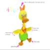 xiulifeifei Talking Repeat Music Song Duck, Plush Toy Duck, Smart Toy Adorable Interactive Toy (Red Headdress) view 2