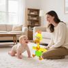 xiulifeifei Talking Repeat Music Song Duck, Plush Toy Duck, Smart Toy Adorable Interactive Toy (Red Headdress) view 3