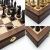 18" Wooden Chess Set,Folding Storage Wooden Chess Board Sets, Large Chess Board Sets, Premium Board Games Chess Set for Adults and Kids Chess Enthusiasts view 3