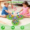 ANNKIE Whack Hammer Mole Game for Toddlers, Toys for 3 4 5 6+ Year Old Boys Girls, Pounding Toys for Age 3-5, Gifts for 3-12 Year Old Boys Girls, Interactive Educational Toys with 3 Modes,1-3 Players view 2