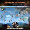 AIGIMU 4CH RC Airplane, RC Plane That Can Vertical Take Off, F-22 Remote Control Airplane with Xpilot Stabilization System & Aerobatic, Remote Control Plane for Experts Adults Kids Boys view 4