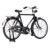 Kikumi 1:10 Alloy BicyClemodel Vintage Miniature Simulation Collection Without Standing Bike Model with Pump Case (Black) view 2