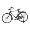 Kikumi 1:10 Alloy BicyClemodel Vintage Miniature Simulation Collection Without Standing Bike Model with Pump Case (Black) view 4