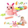 Baby Toys 0-6 Months, Washable Baby Musical Caterpillar Toys with 10 Kid's Songs,Rattles,BabyTeething Toys,Suitable for 0-6, 6-12 Months Infant Tummy Time Toy,Newborn Baby Boy&Gril Gifts(Pink) view 1
