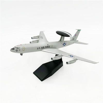 LATUROP 1:200 Boeing E-3 Sentry Aircraft Model, Pre-Assembled Highly Detailed Fighter Jet Gift, Metal Diecast Airplane Models for Decorate or Display.
