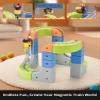 Aotonow 58PCS Electric Magnetic Train Track Sets  DIY Race Car Track Building Kits with Train and Traffic Signs, STEM Toy for Toddlers and Kids, Boys and Girls Ages 3-8, Birthday Party Gifts (Small) view 4