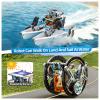 GOGIHCCH STEM Toys for Ages 8-13, Solar Powered Kits Toys Robotics for Kids Ages 8-12, Educational Building Science Experiment Kit, Boys Gifts for Kids 8 9 10 11 12 13 Years Learning Projects (Gray) view 3