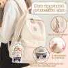 17cm Blind Figure Protective Case and Doll Clothes Set,Plastic Clear Display Case with Keychain,Come with 17cm Doll Outfits,Great for Display and Dress-Up,No Doll Included (Daisy Set) view 4