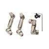 3Pcs Metal Drive Shaft CVD for WPL B16 B36 for Q60 Q63 Q64 MN77 FY004 6WD 6X6 1/16 RC Car Upgrade Parts view 2