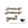 3Pcs Metal Drive Shaft CVD for WPL B16 B36 for Q60 Q63 Q64 MN77 FY004 6WD 6X6 1/16 RC Car Upgrade Parts view 3