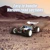 1/16 Scale 4WD RC Off-Road Truck, 70KM/H Brushless Remote Control Car with Full Proportional Steering, All-Metal Bearing Gear Vehicle Model for Hobbyists view 4