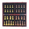 18 Inch Folding Chess Set with High Polymer Weighted Standard Chess Pieces for Family Vintage Board Games Chess Set for Adults and Kids Chess Enthusiasts view 2