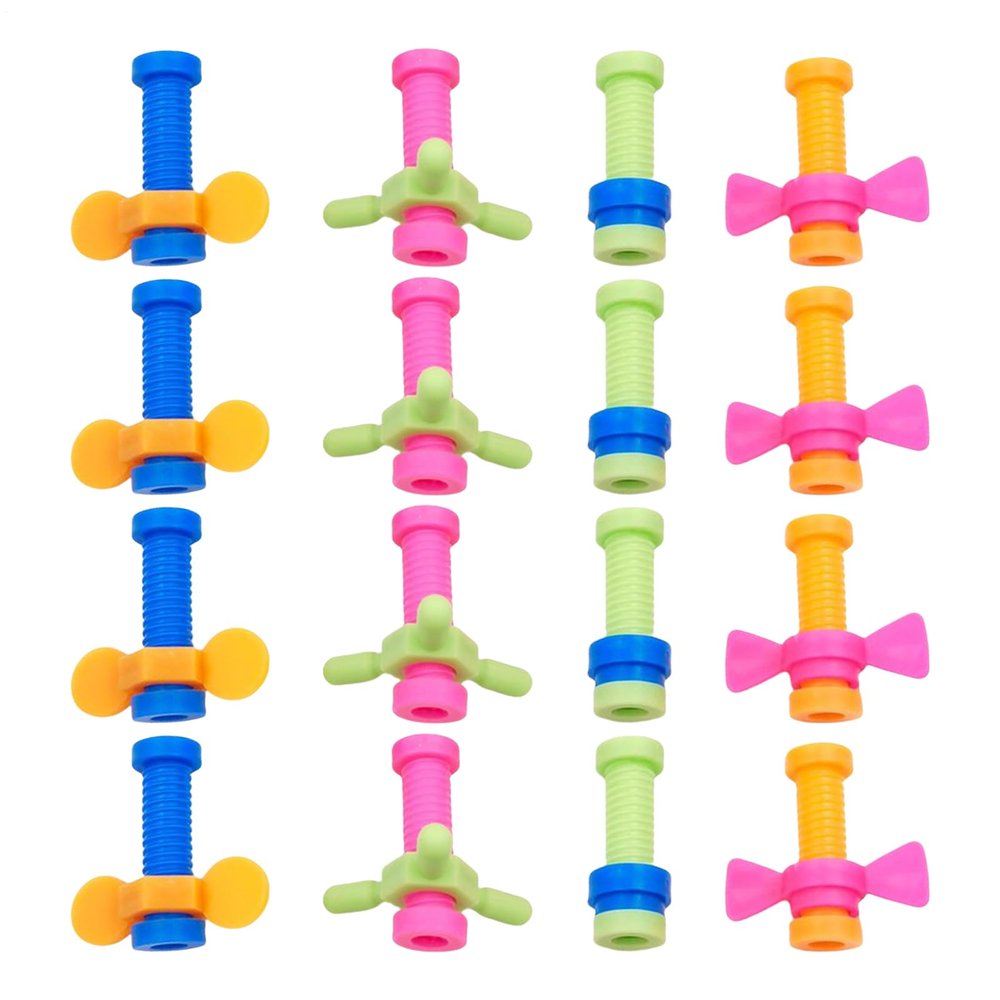 16PCS Spinner Pencil Fidgets Toppers, Colorful Fidget Pen Top Toy for Kids, Threaded Fidget Pencils School Supplies