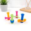 16PCS Spinner Pencil Fidgets Toppers, Colorful Fidget Pen Top Toy for Kids, Threaded Fidget Pencils School Supplies view 3