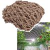 10x23FT / 3x7(M), Heavy Climbing Frame Net, Rope Netting Climbing Cargo Nets Playground Wall Hammock Tree House Playset Swingset, (Rope Dia 1cm) view 1