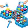 Whack Game Mole for Toddlers, Toys for 3 4 5 6 7+ Year Old Boys Girls,Pounding Toys for Age 3-8, Birthday Gift for 3-12 Year Old Boys Girls, Interactive Educational Toys with 3 Modes,1-3 Player view 1