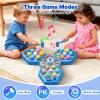 Whack Game Mole for Toddlers, Toys for 3 4 5 6 7+ Year Old Boys Girls,Pounding Toys for Age 3-8, Birthday Gift for 3-12 Year Old Boys Girls, Interactive Educational Toys with 3 Modes,1-3 Player view 2