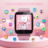 vilicert Kids Games Watch, Smart Kids Watch with 26 Puzzle Games, Touch Screen, Alarm Clock, HD Camera, Toys for Ages 4-12 Years Old, Birthday Gift for Girls(Pink) view 2