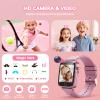 vilicert Kids Games Watch, Smart Kids Watch with 26 Puzzle Games, Touch Screen, Alarm Clock, HD Camera, Toys for Ages 4-12 Years Old, Birthday Gift for Girls(Pink) view 4