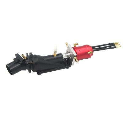 26mm Jet Pump Propulsion System for RC Boats with Water-Cooled Brushless Motor Options Fits 60cm to 90cm Hulls(3650 Motor)