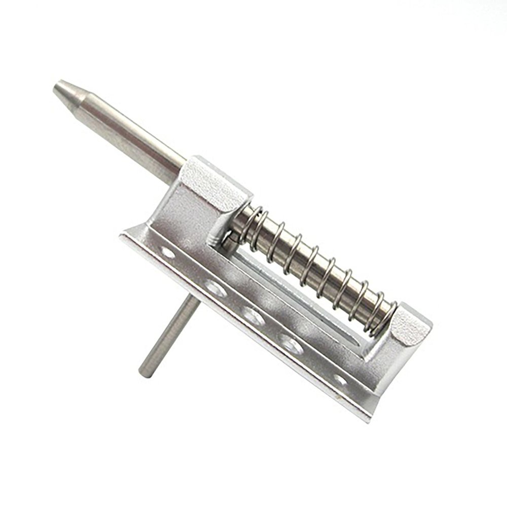 Aluminum Spring Canopy Lock Pin for RC Model Aircraft F3A Planes Straight Or Bent Head 3mm Latch Fastener Hatch Locking Mechanism(Straight)
