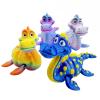 HIAPRIL 4PCS Set of 3D Printed Loch Ness Monster, Cute Loch Ness Monster Toys, 3D Printed Animals, fingertip 3D Printed Toys for Autism and ADHD, Home Office Decoration, Desktop Decoration view 2