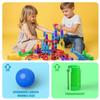 Marble Run Kit for Kids,Upgrade Marble Maze Kit 16mm Marbles 109pcs Building Blocks STEM Learning Toys Christmas Birthday Gift for Kids Aged 3-12 view 4