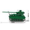 XMBRICDIYY Military Tank Building Blocks, 1:28 Scale AMX-13 Tank MOC DIY Construction Building Blocks for Military Fans, Christmas/Birthday Gift for Adults Teens (1037 Pieces) view 2