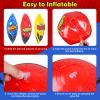12 Pack Spider Beach Balls Birthday Decorations,7.87inch Blue Red Yellow Spider Hero Inflatable Beach Balls Bulk City Building Summer Swimming Pool Party Favor Gifts for Birthday Party Supplies view 3