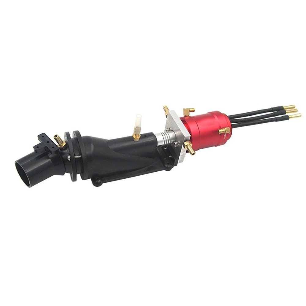 26mm Jet Pump Propulsion System for RC Boats with Water-Cooled Brushless Motor Options Fits 60cm to 90cm Hulls(2835 Motor)