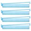 CHSSIH Mahjong Racks with Pushers, All-in-One Mahjong Tile Pushers,Modern American Tile Set of 4,Mahjong Tile Rack and Pusher for Board Game Accessories Light Blue view 1