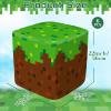 6Pcs Large Pixel Mining Party Inflatable Building Blocks Video Game Party Decorations Pixel Mining Theme Birthday Inflatable Blocks Video Gaming Centerpieces Boxes for Kid Teen Gift Favor Supplies view 2