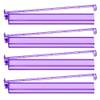 CHSSIH Mahjong Racks with Pushers, All-in-One Mahjong Tile Pushers,Modern American Tile Set of 4,Mahjong Tile Rack and Pusher for Board Game Accessories Purple view 1