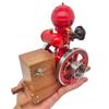 URFunModel Ball Top Hit and Miss Engine Model with Ignition System Wooden Stand, Water-Cooled Single-Cylinder 4-Stroke Mini Engine That Runs, Mechanical Metal Engine Set Gift -RTR view 4