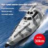 Actualia 20KM/H RC Speedboat for Pool & Lake, 2.4GHz High-Speed Electric Remote Control Boat with 390 Brushed Motor, Fast Summer Water Toy for Hobbyists view 2